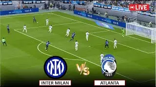 🔴LIVE : INTER MILAN vs ATLANTA BC I SERIE A FOOTBALL MATCH STREAMING I eFOOTBALL PES 21 GAMEPLAY