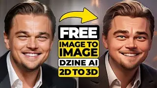 Free AI for Turning Images into 3D Cartoon Style - Image to Image AI | Step by Step AI Tutorial