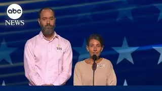 Parents of Israeli hostage address DNC crowd