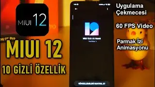 Xiaomi Miui 12 (Güncelleme) İle Gelen 10  Efsane Gizli Özellik