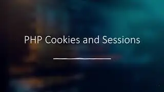 PHP sessions and cookies