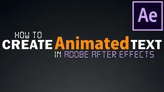 How To Create Professional ANIMATED TEXT in After Effects FAST | Tutorial