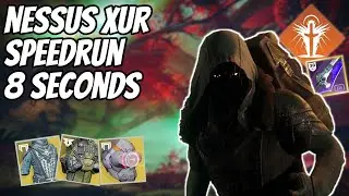 Destiny 2: Nessus Xur Speedrun in 8 Seconds!