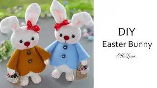 🐰 ПАСХАЛЬНЫЙ КРОЛИК С КОРЗИНКОЙ 🐇 Easter Bunny with a Basket 🐰