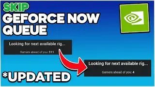 HOW to *SKIP* GeForce NOW Wait Time INSTANTLY for FREE (2023)