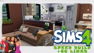 THE SIMS 4► МАЛЕНЬКИЙ СОВРЕМЕННЫЙ ДОМ (SPEED BUILD + CC LINKS)