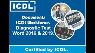 ICDL Documents pretest Step by Step Described.