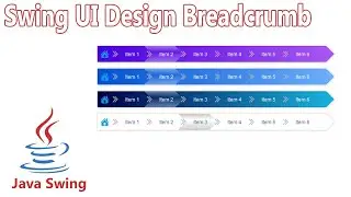 Java Swing UI Design - Breadcrumb