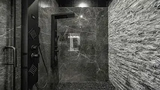 We built our GORGEOUS double shower on a budget of $5500