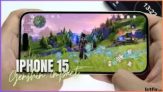 iPhone 15 Genshin Impact Gaming test Update | Apple A16