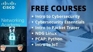 Learn Cyber Security Free Online from Cisco Networking Academy (netacad.com)