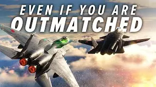 F-15 Eagle VS SU-47 Berkut Dogfight | DCS World