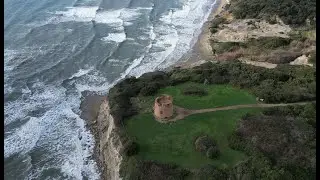 DJI Drone Flight 4k: Tor Caldara - Anzio