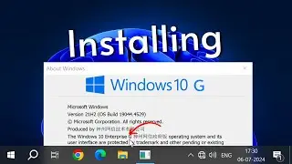 Installing Windows 10 Government Edition:  Chinese Windows?