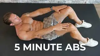 5 Minute Ab Workout | QUICK & EFFECTIVE!