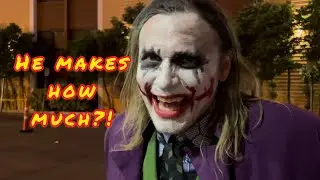 las vegas street performer makes up to 300 a day