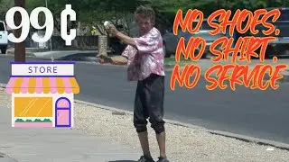 Mentally ill woman gets kicked out of 99 cents store