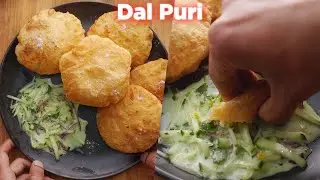 Evening Snack Dal Puri Recipe