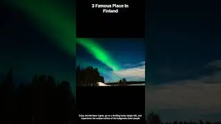 Famous Place In Finland #travel #traveling #travelvlog #trip #finland