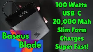 Baseus 20,000 Mah 100W Laptop Power Bank   It's Fast!