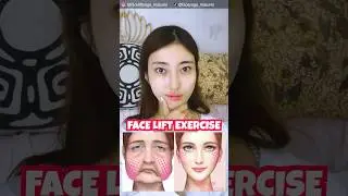 CHEEK LIFT EXERCISE FOR JOWLS & LAUGH LINES &DROOPY MOUTH CORNERS 