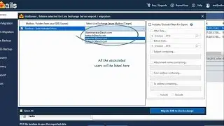 Perform Edb to Live Exchange Server Migration