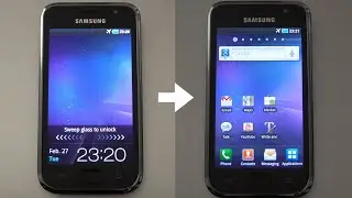 using the samsung galaxy s like it's 2010!