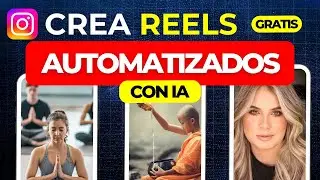 CREA REELS y VIDEOS AUTOMATIZADOS con Inteligencia Artificial GRATIS con Makereels AI