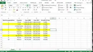 How to Highlight Every Third Row in Excel