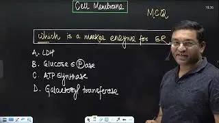 1 MCQ in 1 minute- Marker enzymes for cell organelles