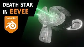 Death Star Suzanne in Blender Eevee