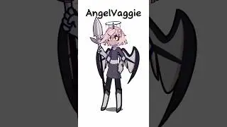 Making Angel Vaggie from hazbin hotel in gacha life 2 :D