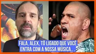 CRIADOR DA MÚSICA QUE ALEX POATAN USA PRA ENTRADA MANDA RECADO PARA O LUTADOR 🗿☠️