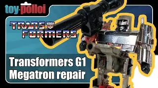 Vintage G1 Transformers Megatron repair - Toy Polloi