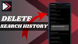 How To Delete Entire Search History On Youtube Revanced