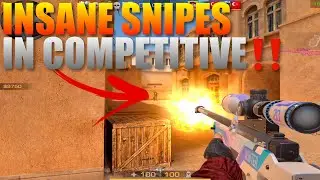 Standoff 2 Insane Snipes In Competitive‼️