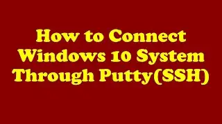 How to install ssh on windows 10 | openssh server windows 10 configuration | ssh tutorial windows 10