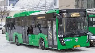 НефАЗ-5299-40-57 (CNG) | номер 348 | маршрут 65 | Екатеринбург