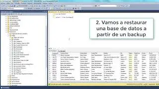 3 formas de importar una base de datos en SQL Server (.mdb, .bak,  .mdf)