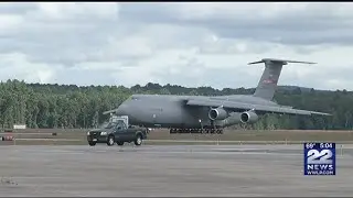 Final C-5M arrived at Westover Air Reserve Base