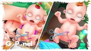 Newborn Twin Baby Mommy Pregnant Surgery - Gameplay, Playthrough (iOS & Android)