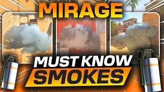 EVERY Smoke You MUST KNOW on Mirage in CS2