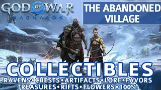 God of War Ragnarok - The Abandoned Village All Collectible Locations - 100%