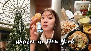 NYC Vlog ep.5 | Christmas • Jing Fong • Central Park • Mitr Thai