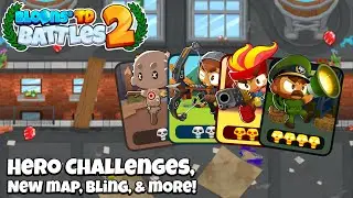 Bloons TD Battles 2 Update 4.3 Coming Soon | Hero Challenges & New Map!