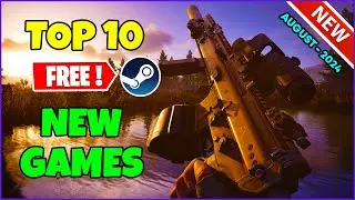 TOP 10 NEW Free Steam Games to Play! (August 2024)