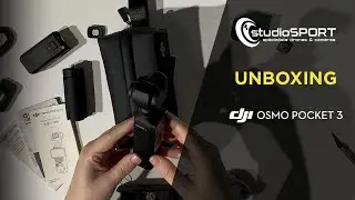 UNBOXING du DJI Osmo Pocket 3 Creator Combo | studioSPORT