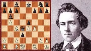 Шахматы. УНИКАЛЬНАЯ ПАРТИЯ: Пол Морфи жертвует почти ВСЕ СВОИ ФИГУРЫ!