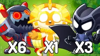 6 Anti Bloons VS. 1 True Sun God VS. 3 Legends of The Night