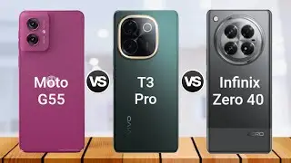 MOTO G55 vs Vivo T3 Pro vs Infinix Zero 40